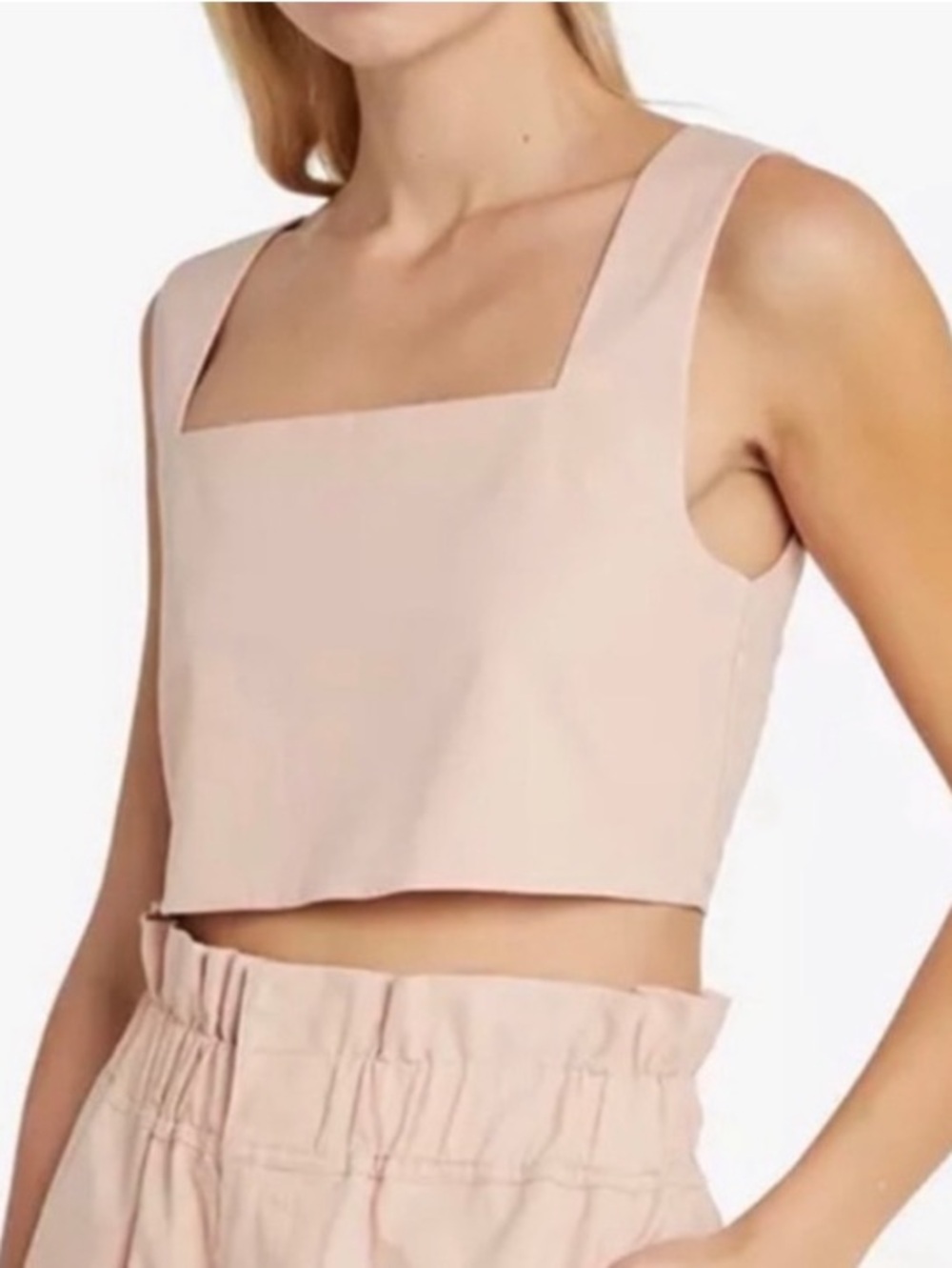 ❤️O.P.T One Pretty Time Vienna Tank in Pale Pink M